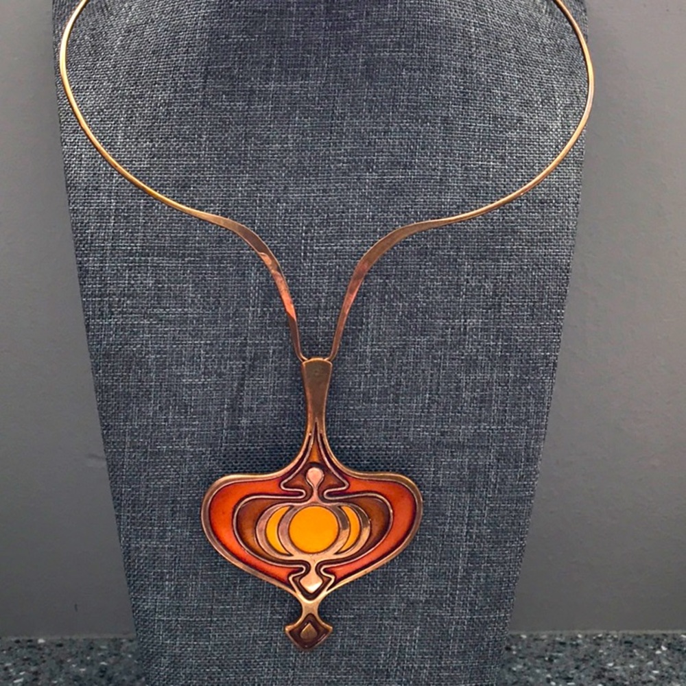 Vintage 60s Authentic David Andersen Necklace